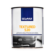 PINT PLAST AUXCAR TEXTURED 520 NEGRO 1LT