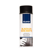 SPRAY NEGRO SEMI-MATE AC-670 400 ML