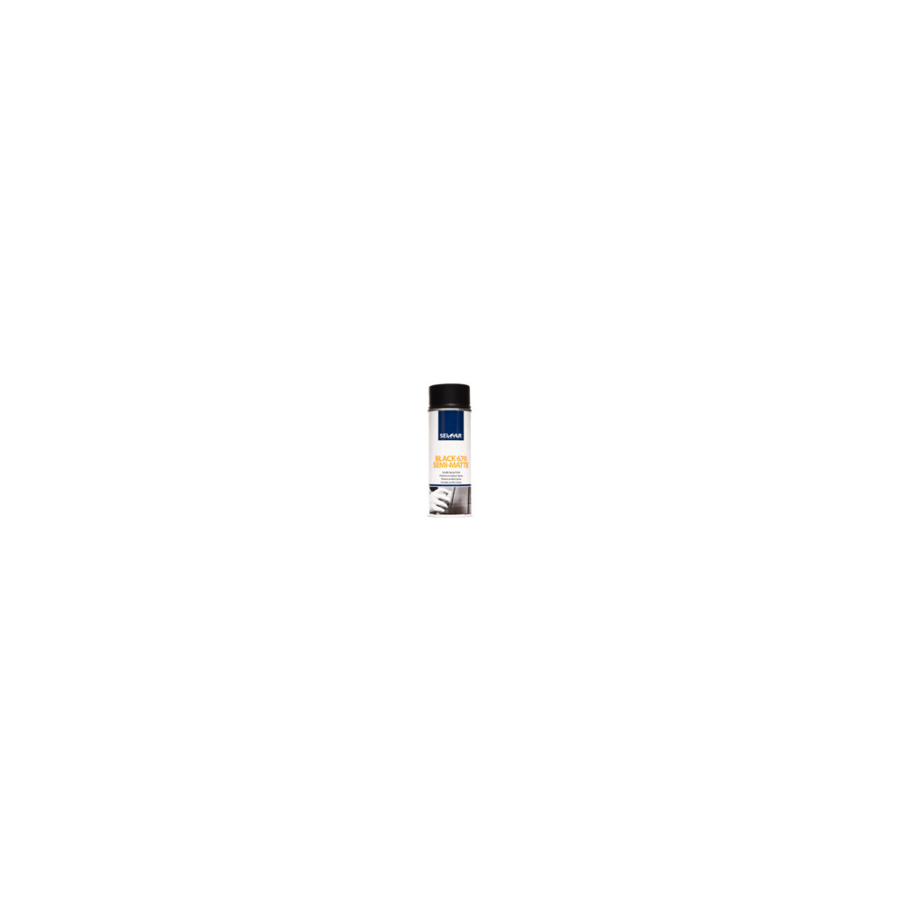 SPRAY NEGRO SEMI-MATE AC-670 400 ML