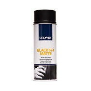 SPRAY NEGRO MATE SEICAR 400ML