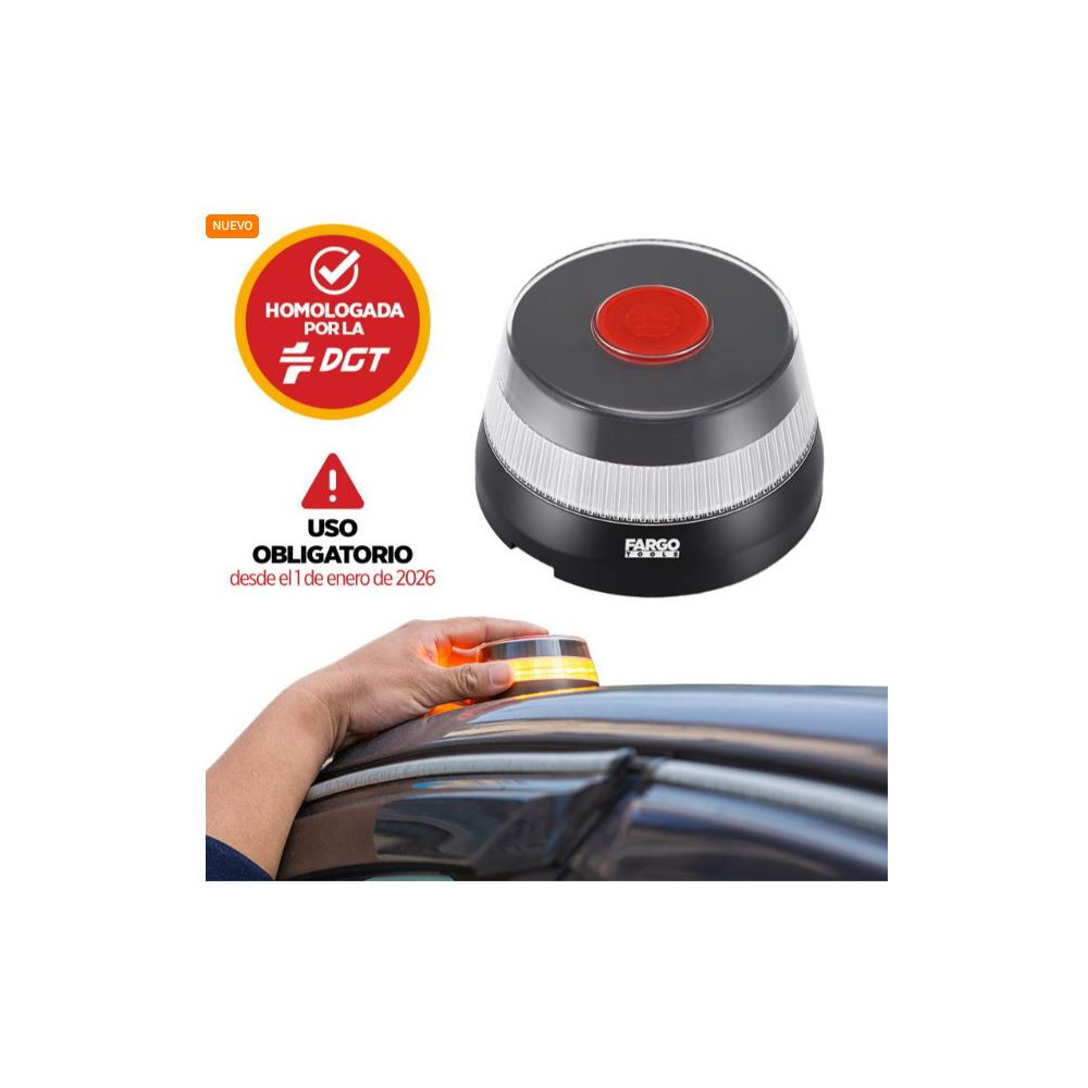 BALIZA DE EMERGENCIA CONECTADA V16