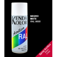 SPRAY  KENDA NEGRO MATE 9005 400ML