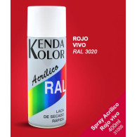 SPRAY  KENDA ROJO RAL 3020 400ML