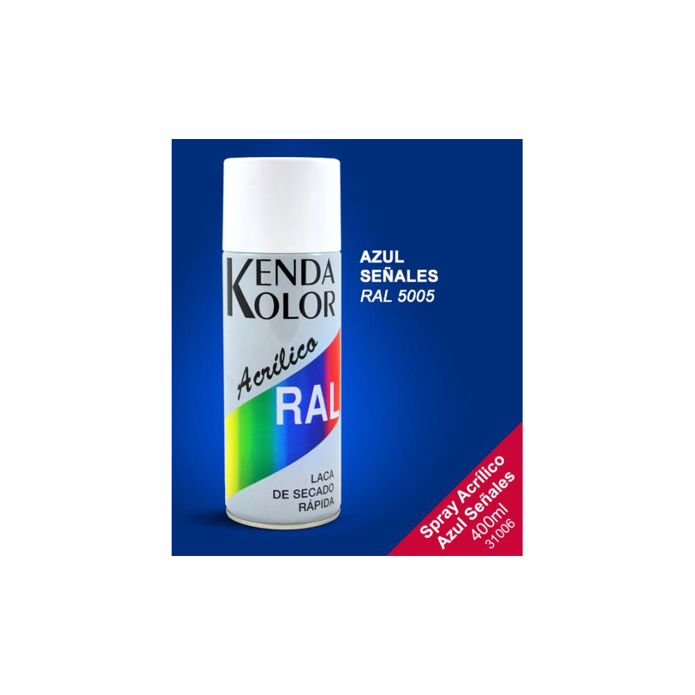 SPRAY KENDA AZUL RAL 5005 400ML