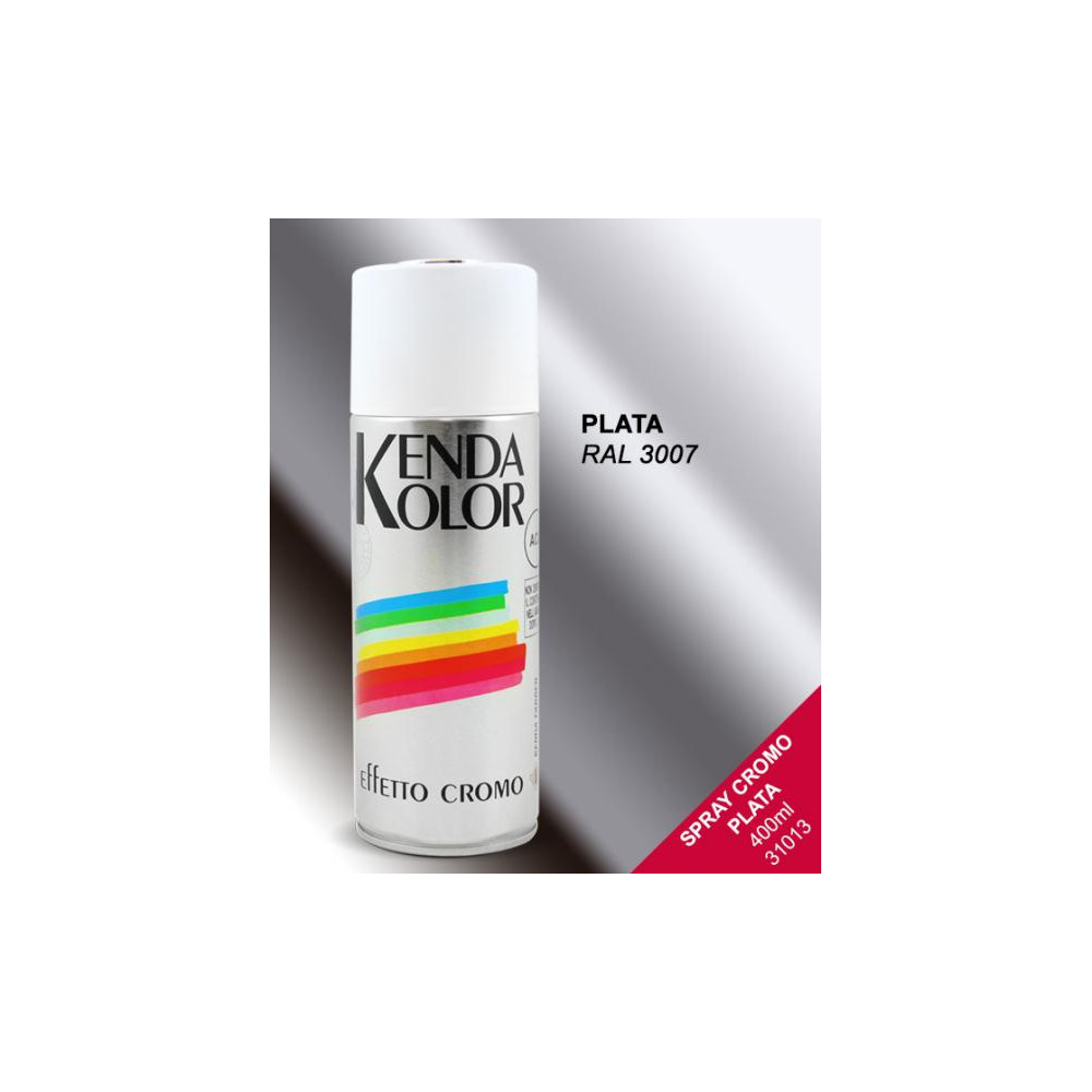 SPRAY KENDA CROMO PLATA 400 ML