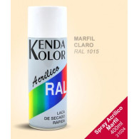 SPRAY KENDA  MARFIL CLARO RAL 1015 400ML