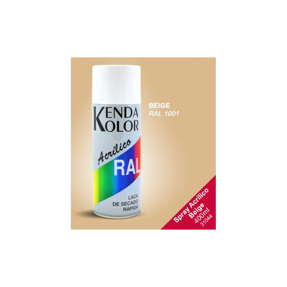 SPRAY KENDA BEIGE  RAL 1001 400ML 
