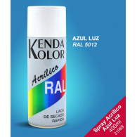 SPRAY KENDA AZUL LUZ  RAL 5012 400ML