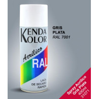 SPRAY KENDA GRIS RAL 7001 400ML