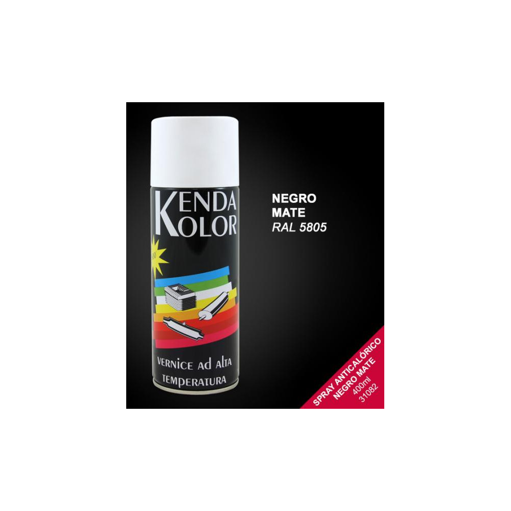 SPRAY KENDA ALTA TEMPERATURA NEGRO 