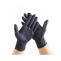 GUANTES DE NITRILO 580 S/PLOVO S NEGRO 50 UND