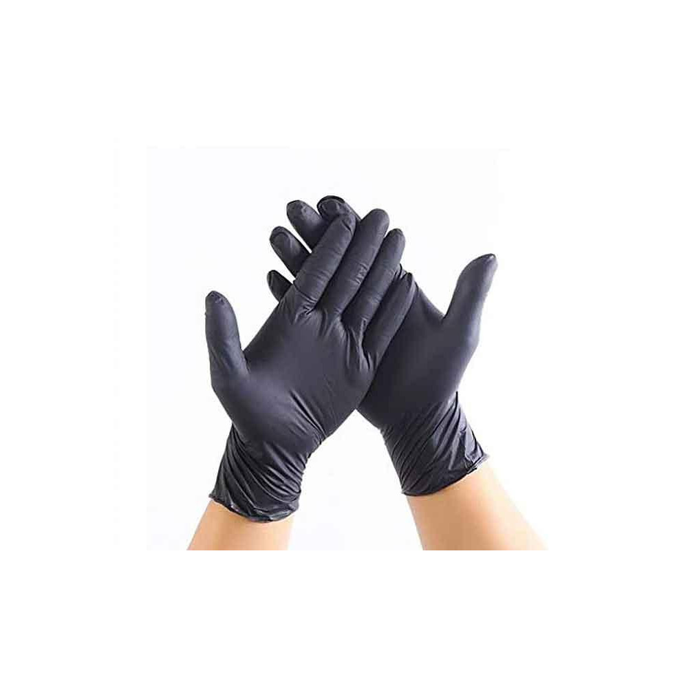 GUANTES DE NITRILO 580 S/PLOVO XL NEGRO 50 UND