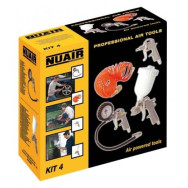KIT DE PISTOLAS 4 PCS NUAIR